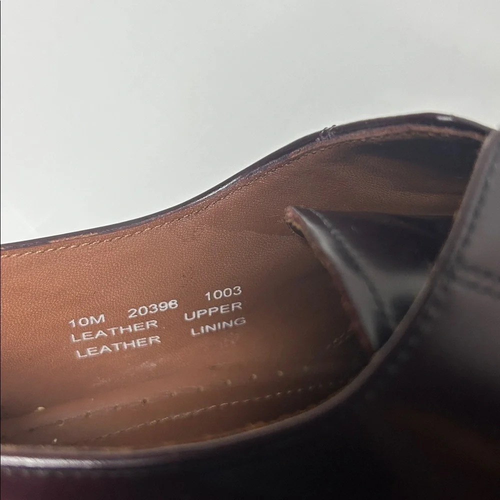 Bostonian Classics 20398 First Flex Men's Oxford Leather Shoes - Dark Burgundy